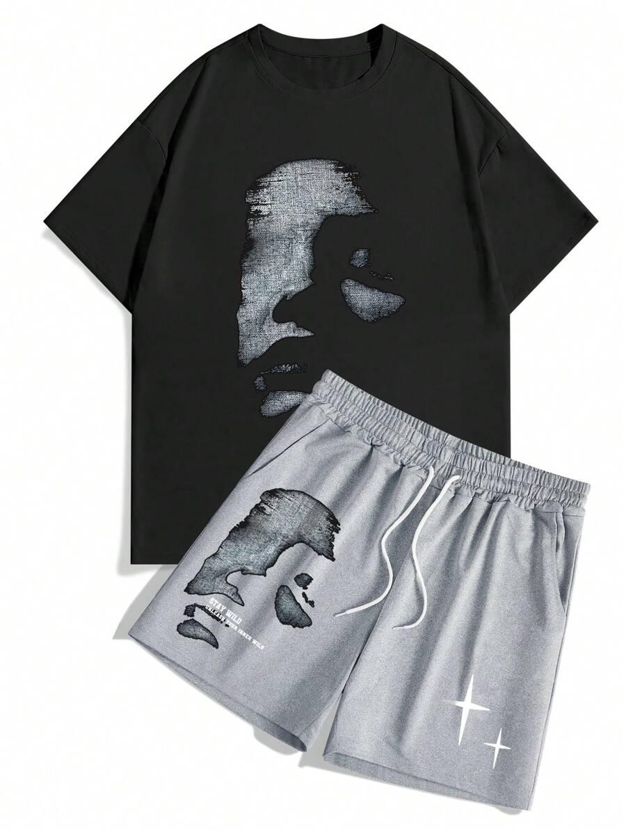 czarny t-shirt narduk