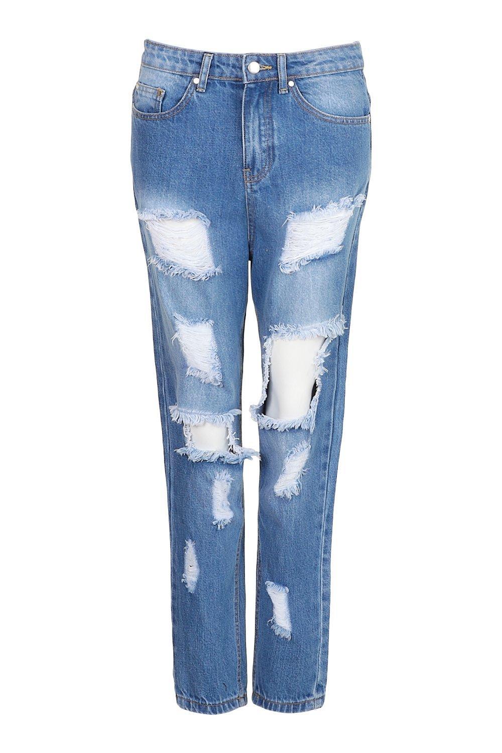 NIEBIESKIE SPODNIE JEANS 