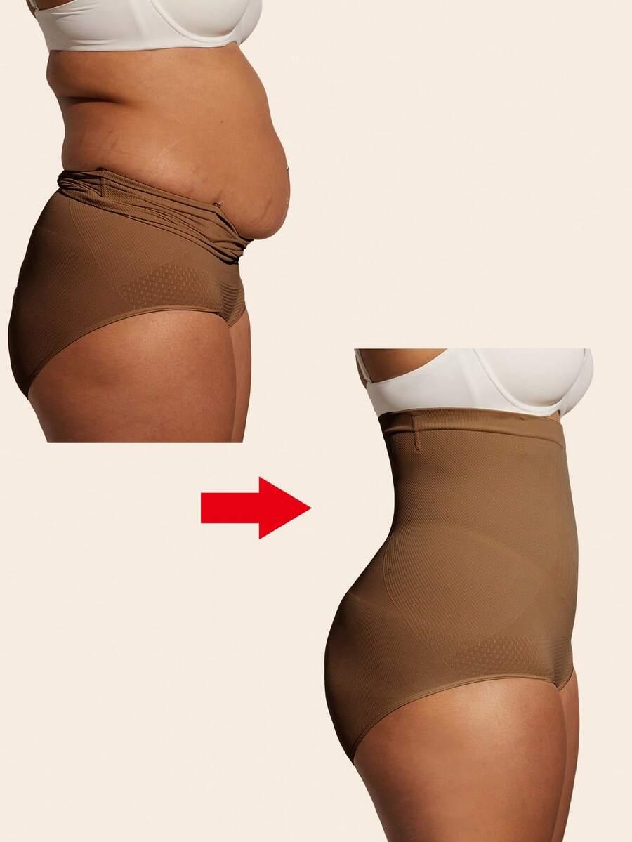 brązowe majtki modelujące