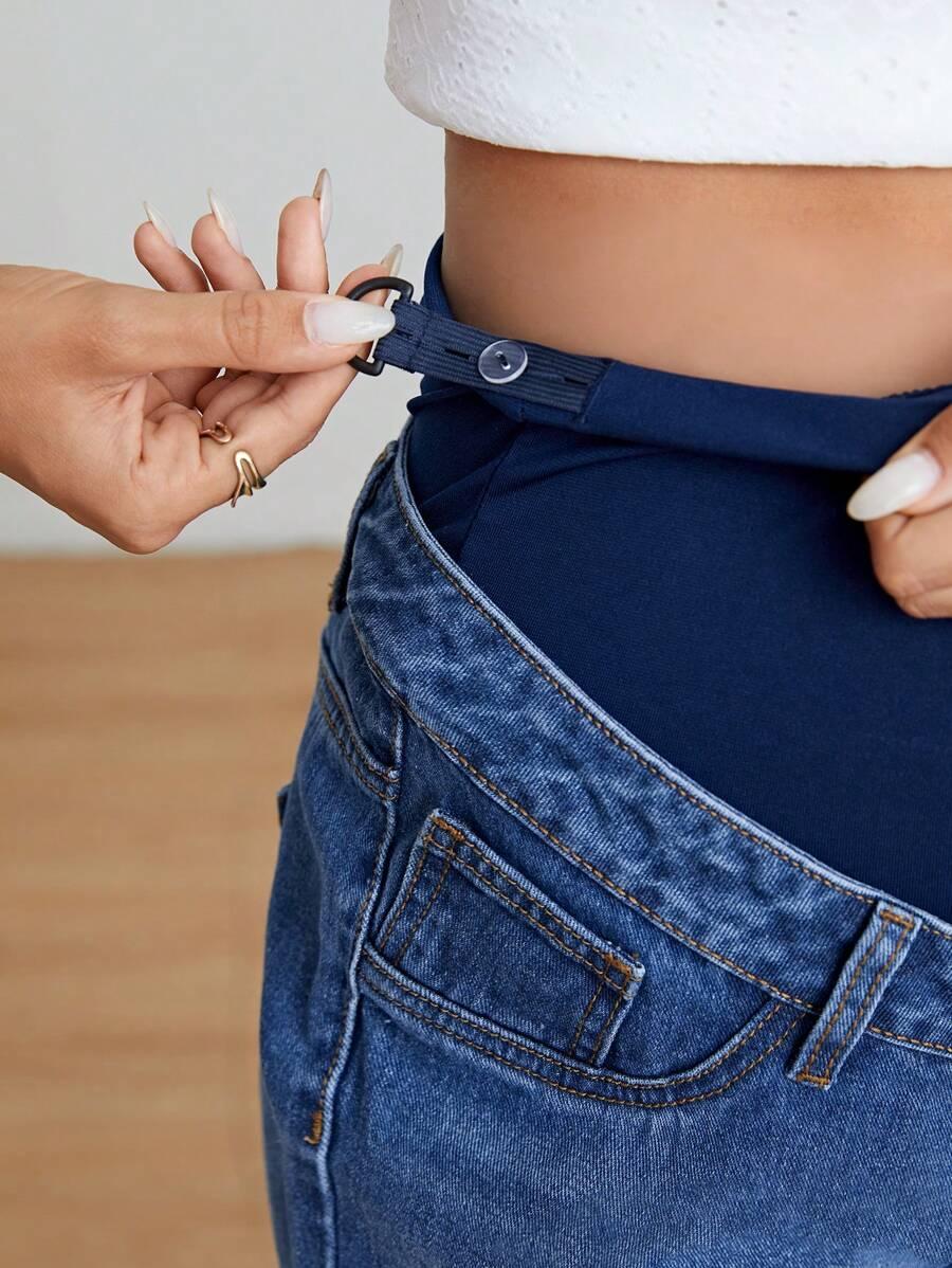NIEBIESKIE SPODNIE JEANS 