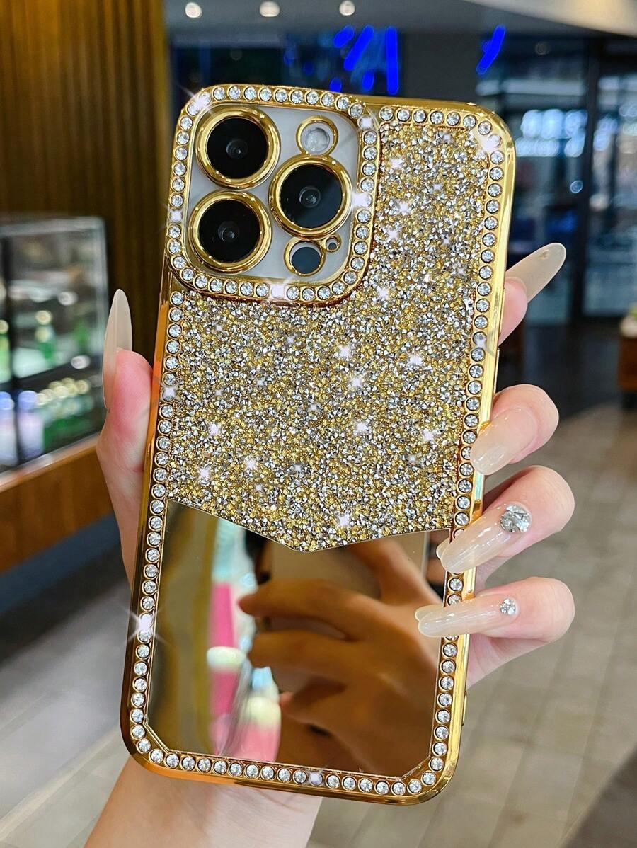 złote etui na telefon iphone 11