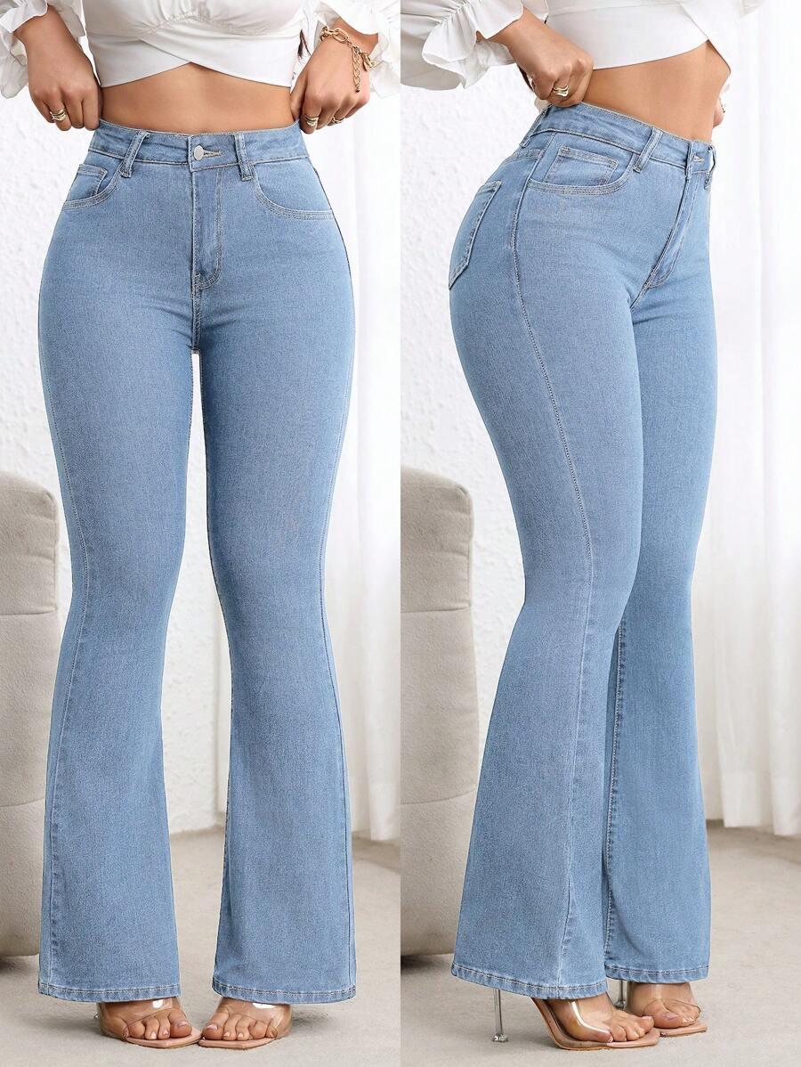 NIEBIESKIE SPODNIE JEANS