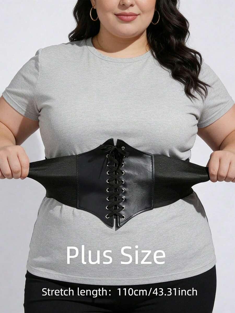 czarny GORSET MODELUJĄCY 