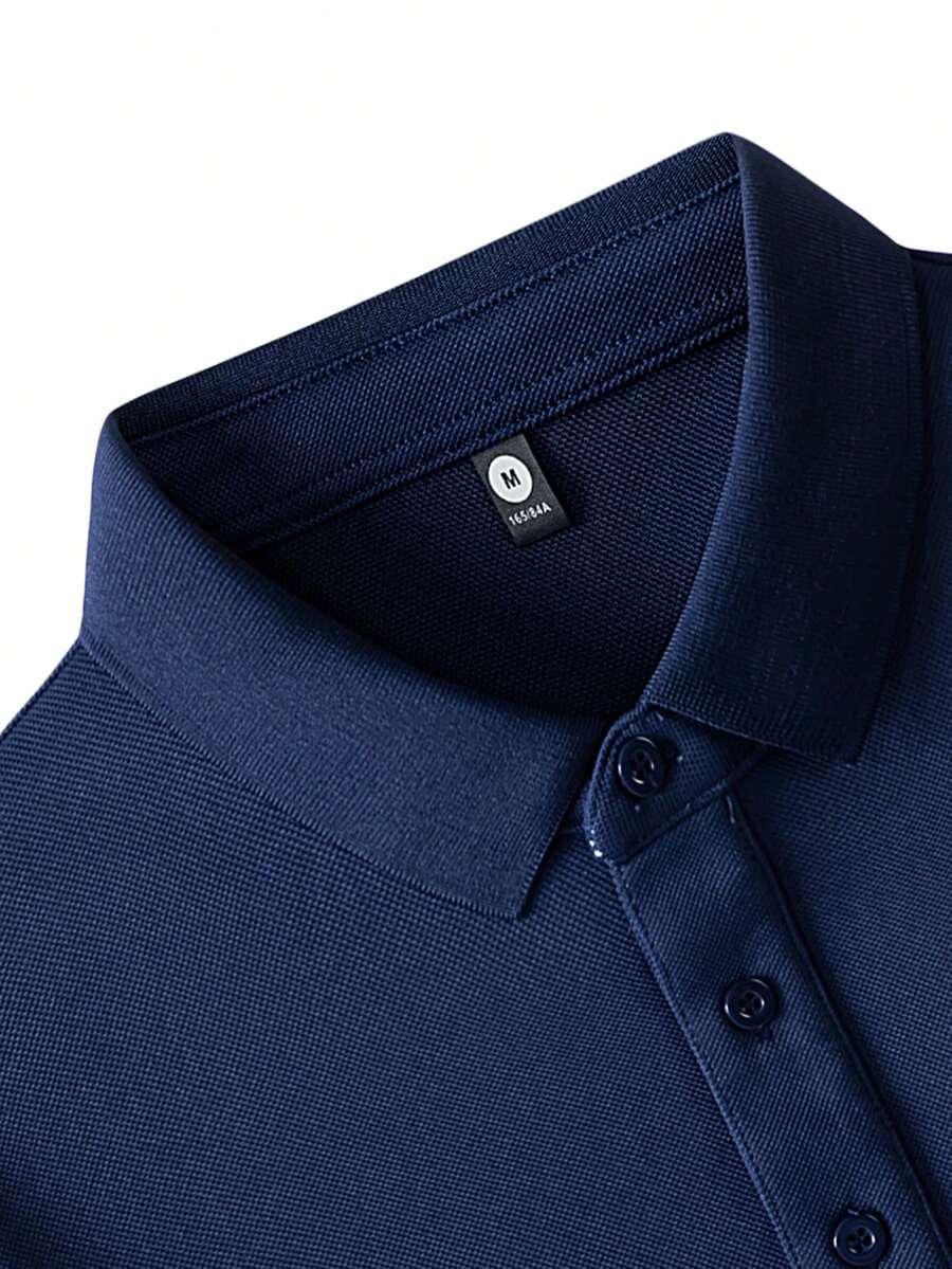 GRANATOWA KOSZULKA POLO
