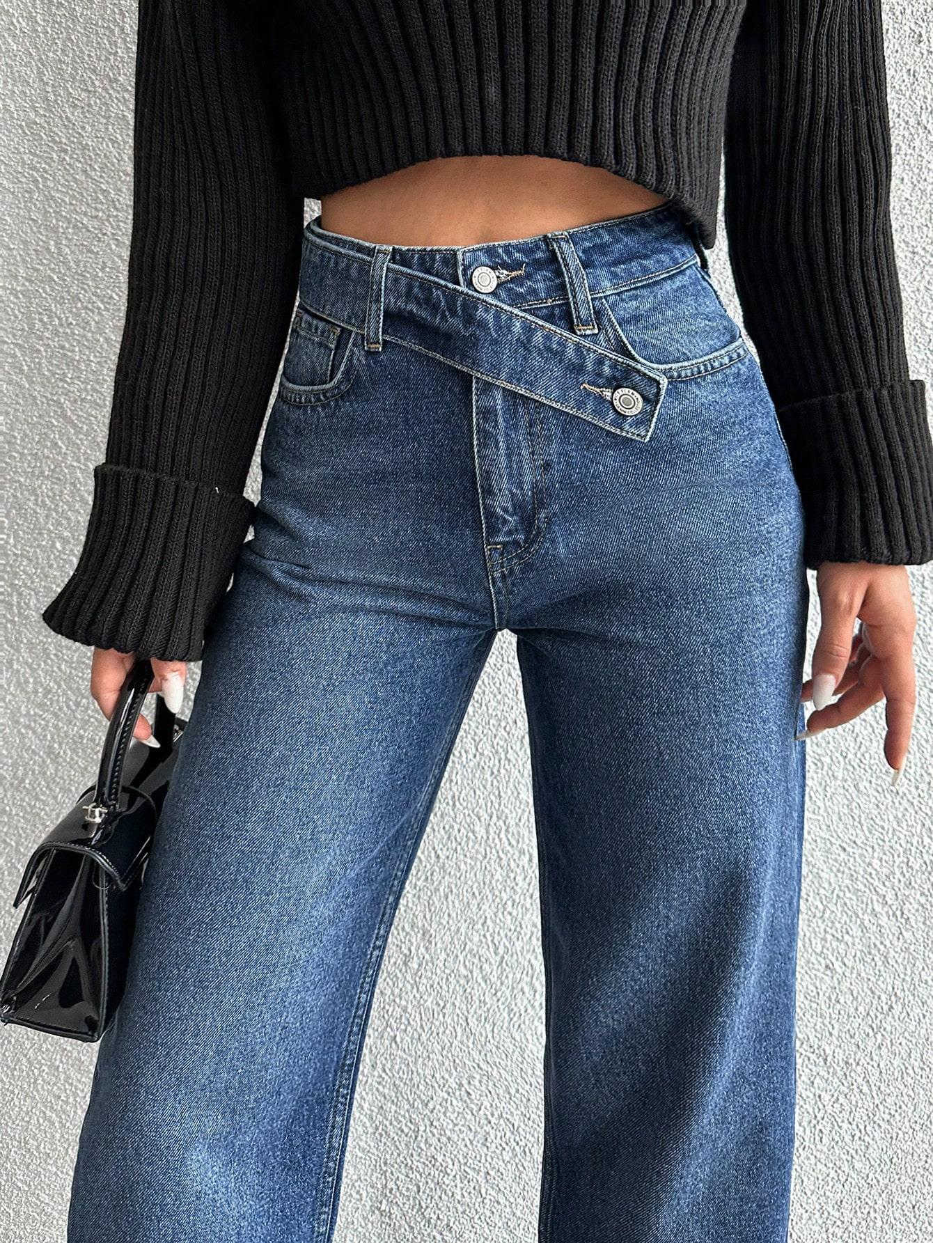 NIEBIESKIE SPODNIE JEANS
