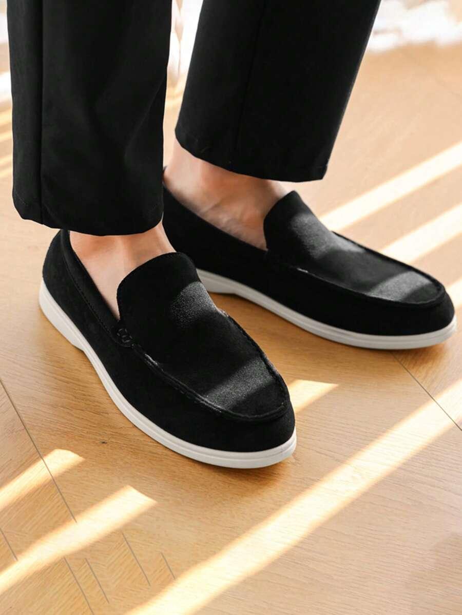 CZARNE MOKASYNY CASUAL