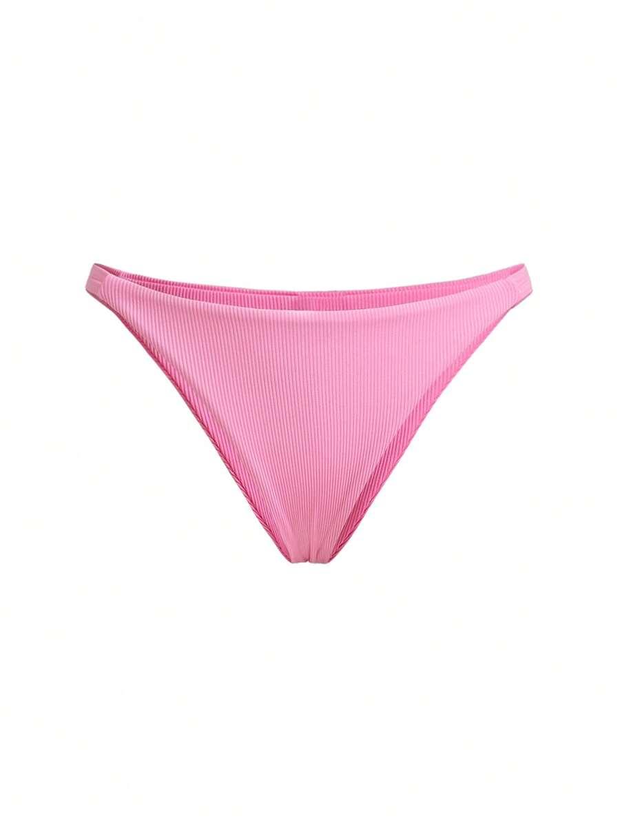 różowy dół od bikini