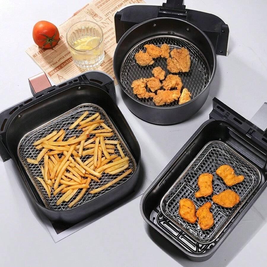 METALOWA TACKA DO AIRFRYERA 3-PACK