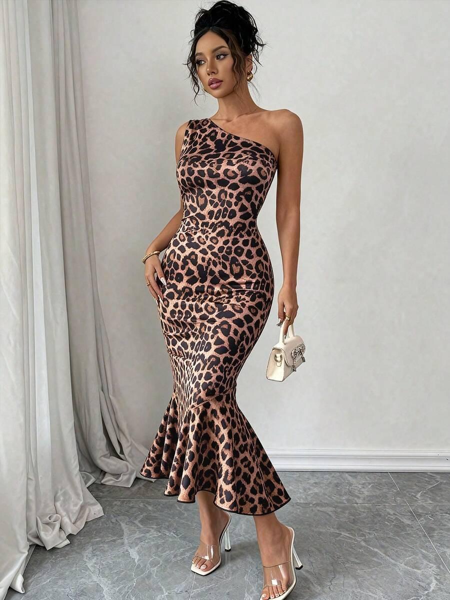 MIDI SUKIENKA ANIMAL PRINT 