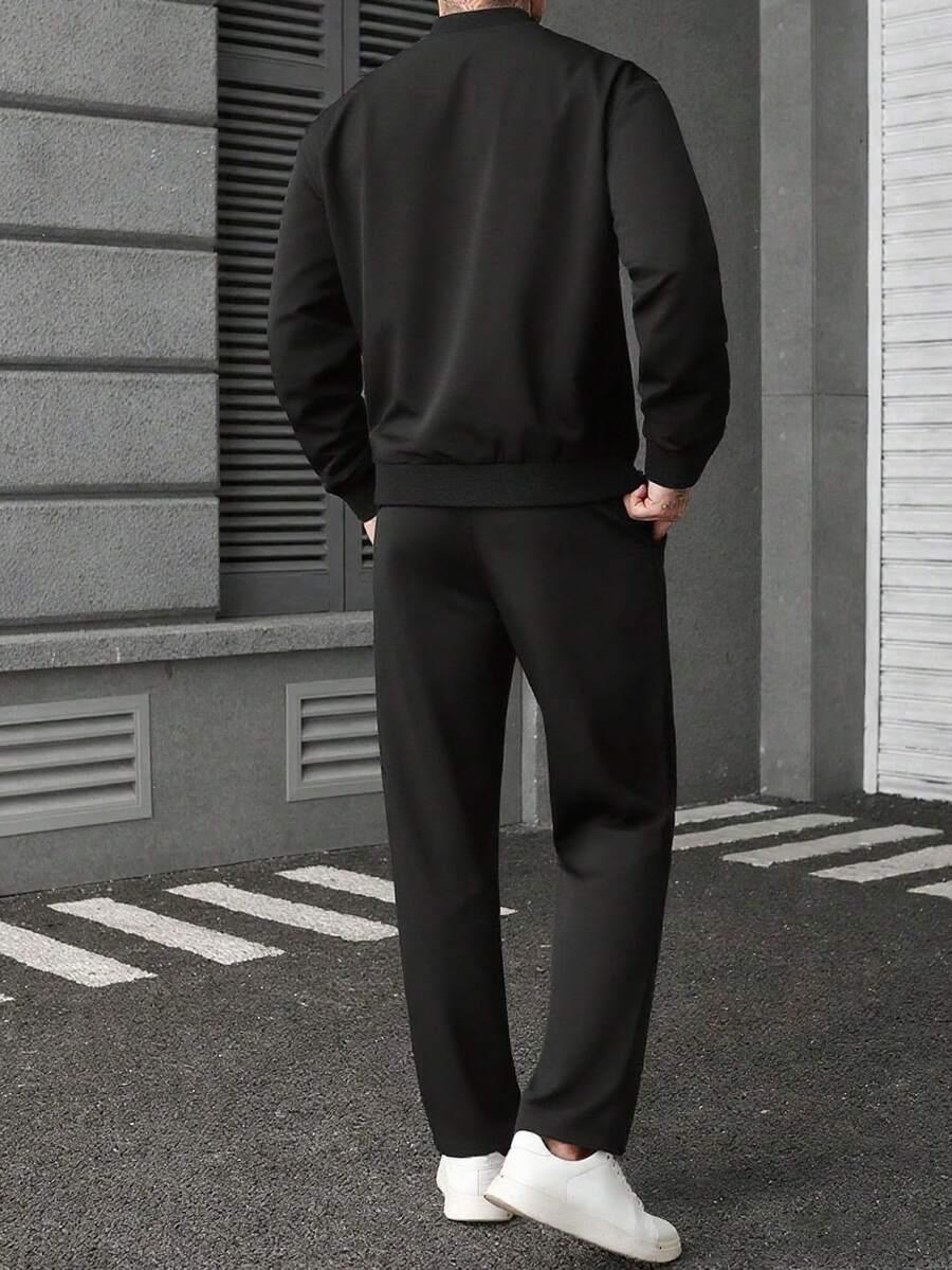 CZARNE SPODNIE CASUAL