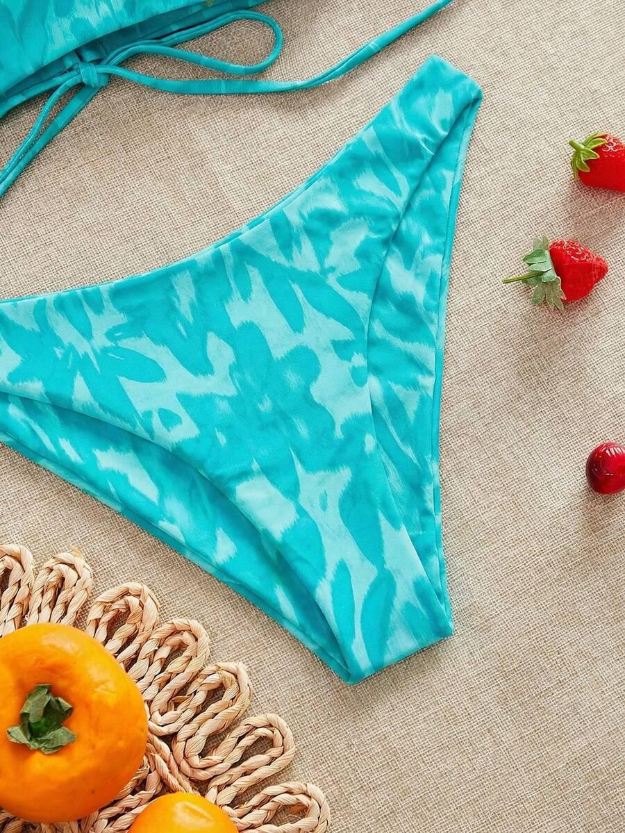 DWUCZĘŚCIOWY STRÓJ KĄPIELOWY PRINT