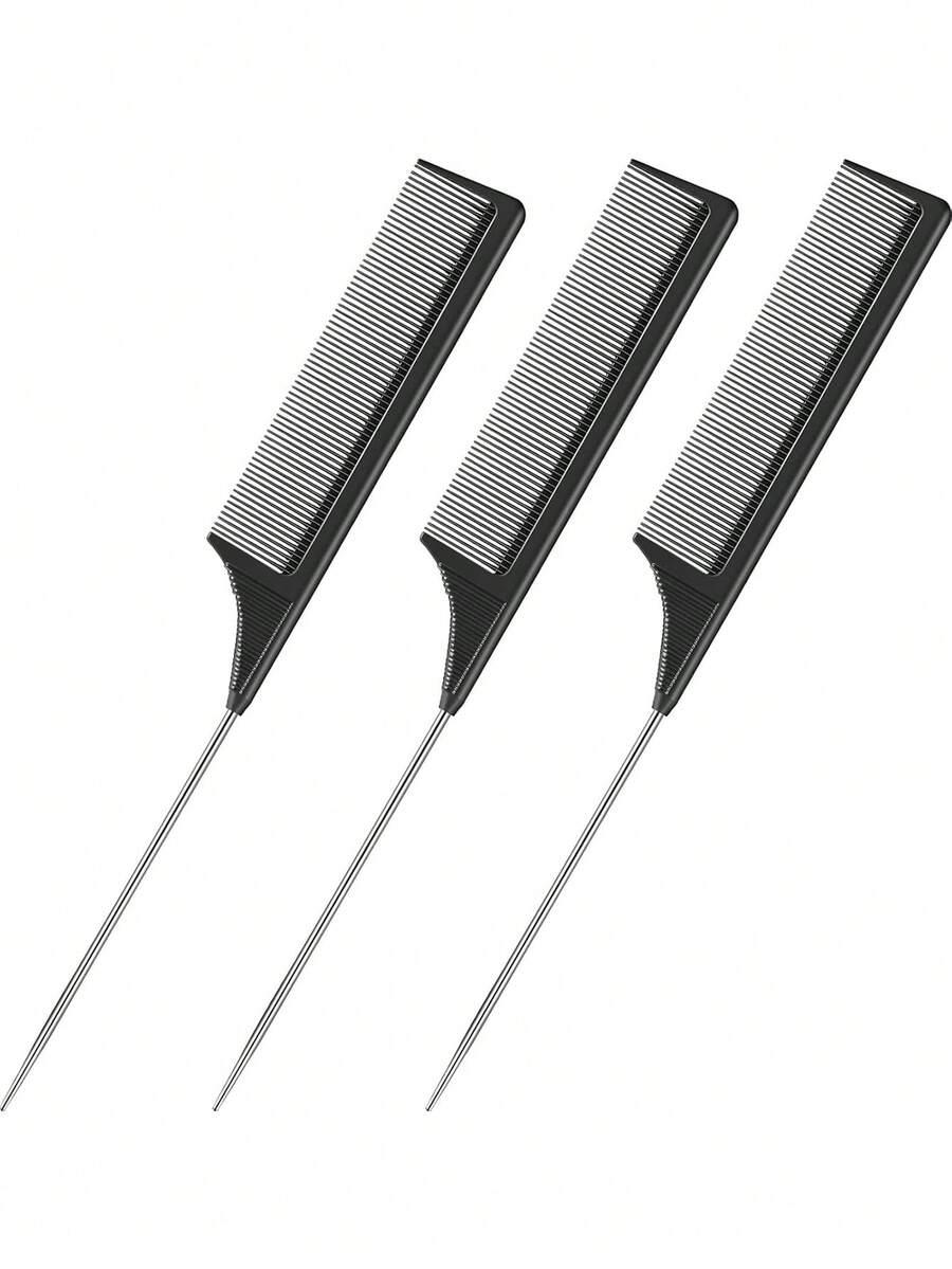 CZARNY GRZEBIEŃ DO WŁOSÓW 1-PACK