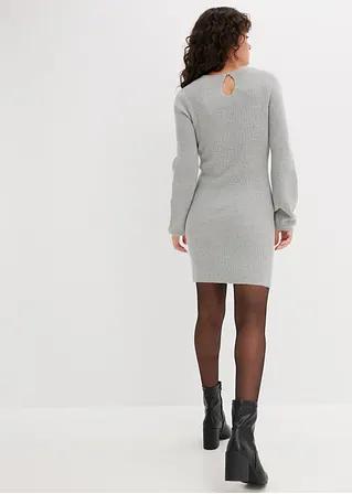DZIANINOWA MINI SUKIENKA