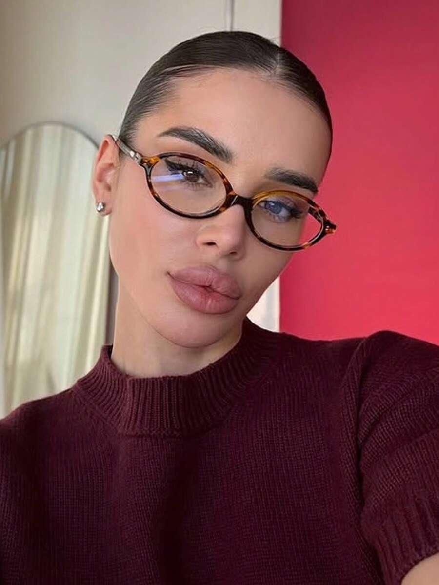 okulary zerówki animal print