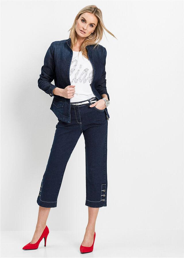 JEANSY 3/4 DAMSKIE
