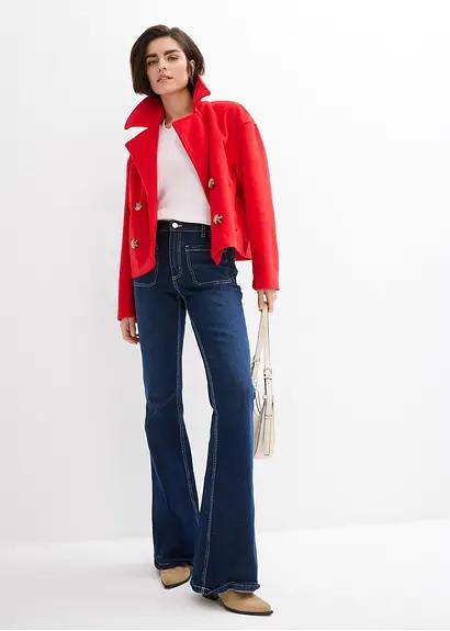 SPODNIE JEANS KIESZENIE 