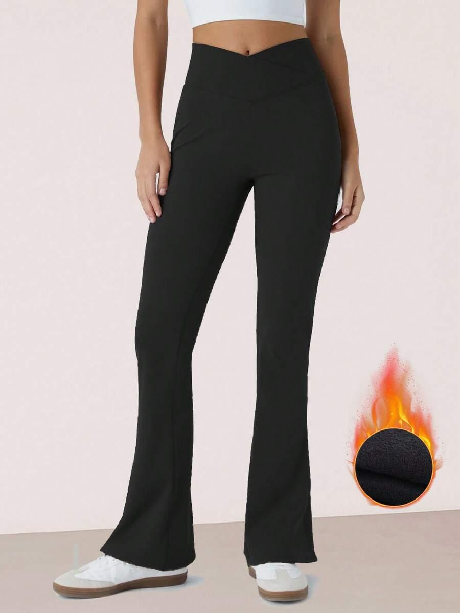 czarne klasyczne legginsy 