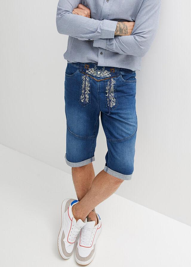BERMUDY JEANSOWE MĘSKIE