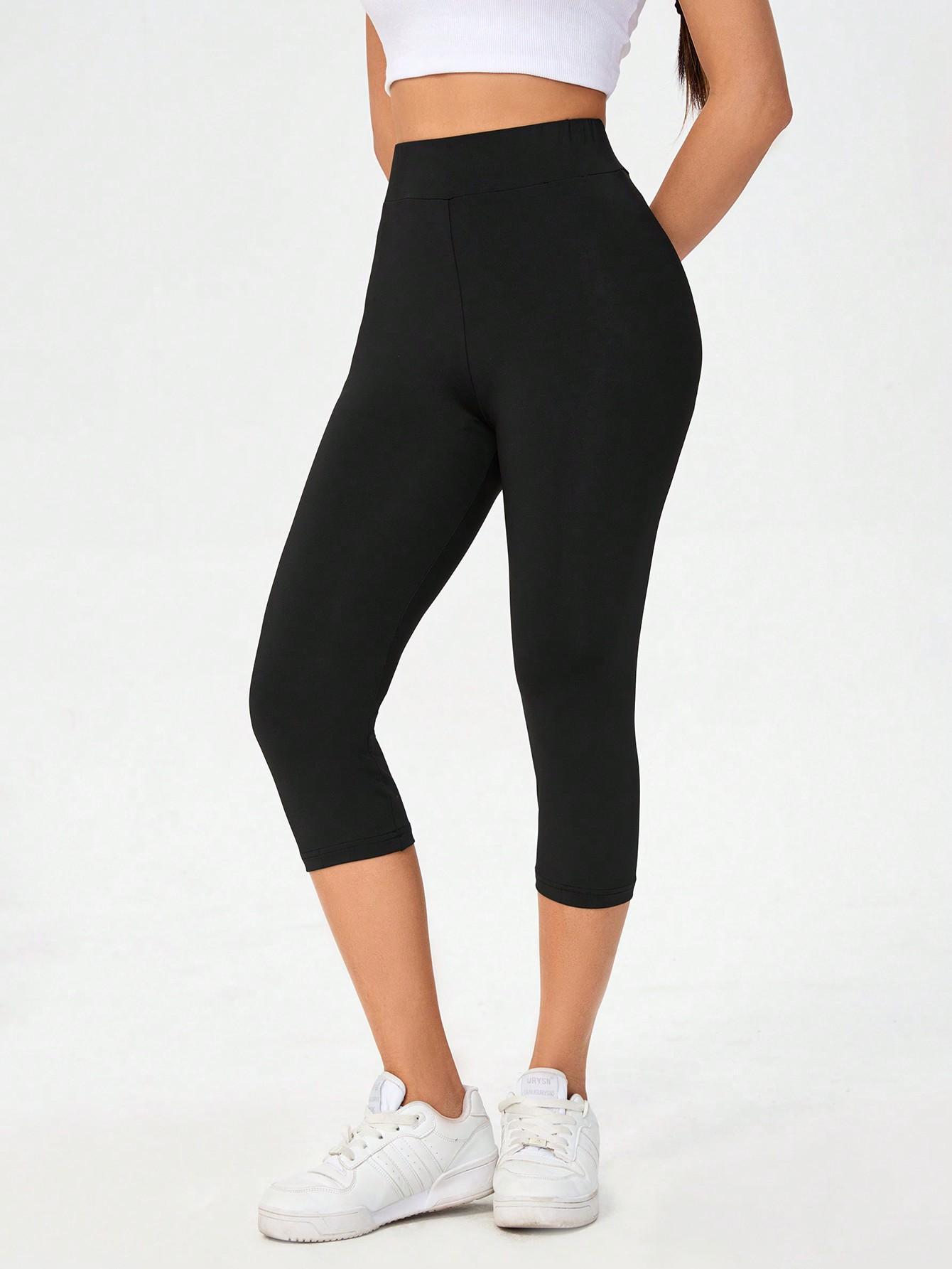 CZARNE KLASYCZNE LEGGINSY
