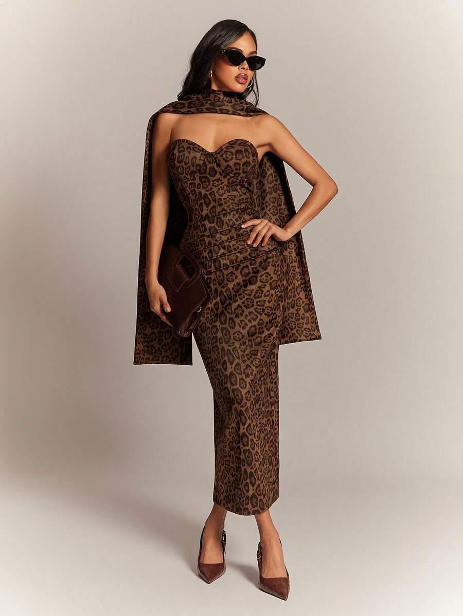 SUKIENKA ANIMAL PRINT