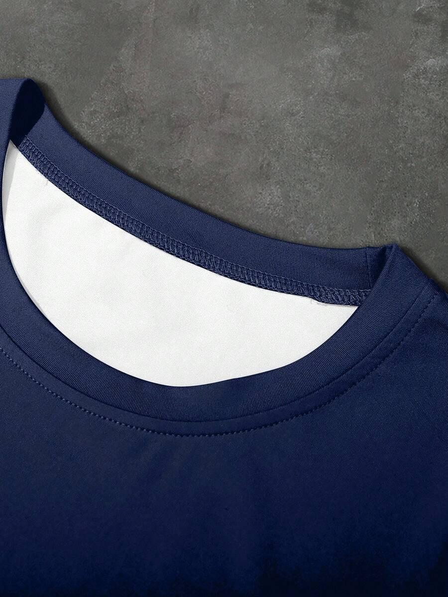 T-SHIRT MĘSKI Z NADRUKIEM