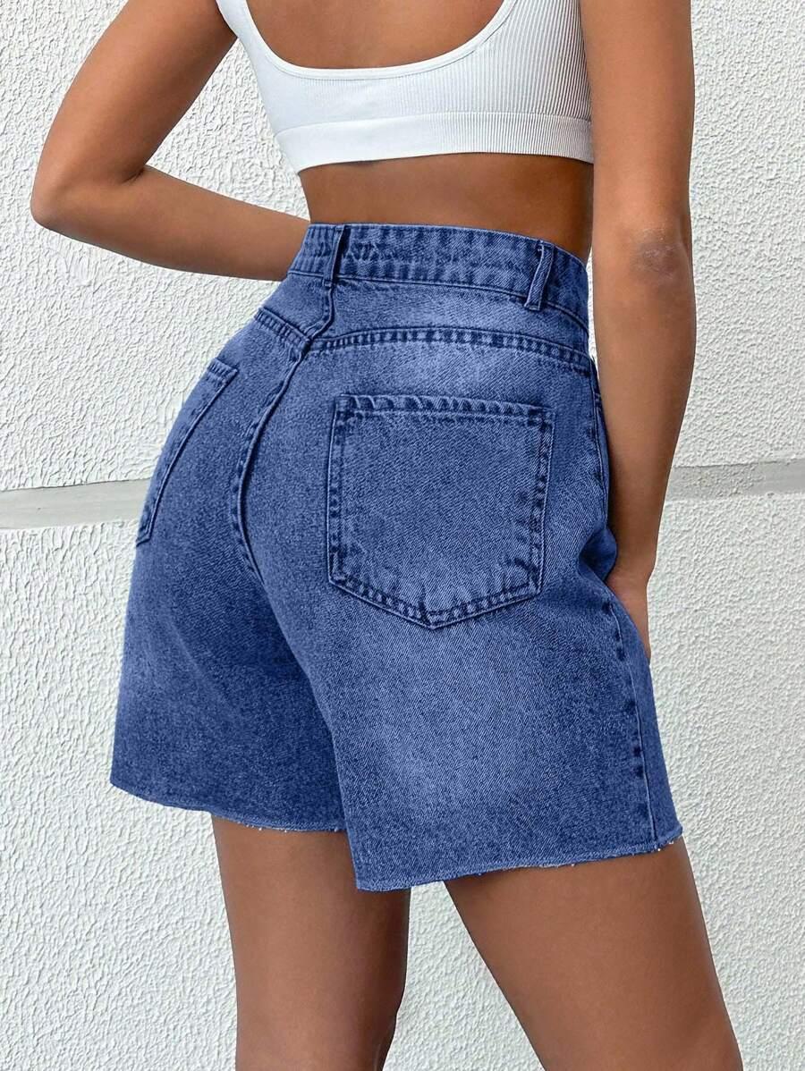 krótkie spodenki jeans