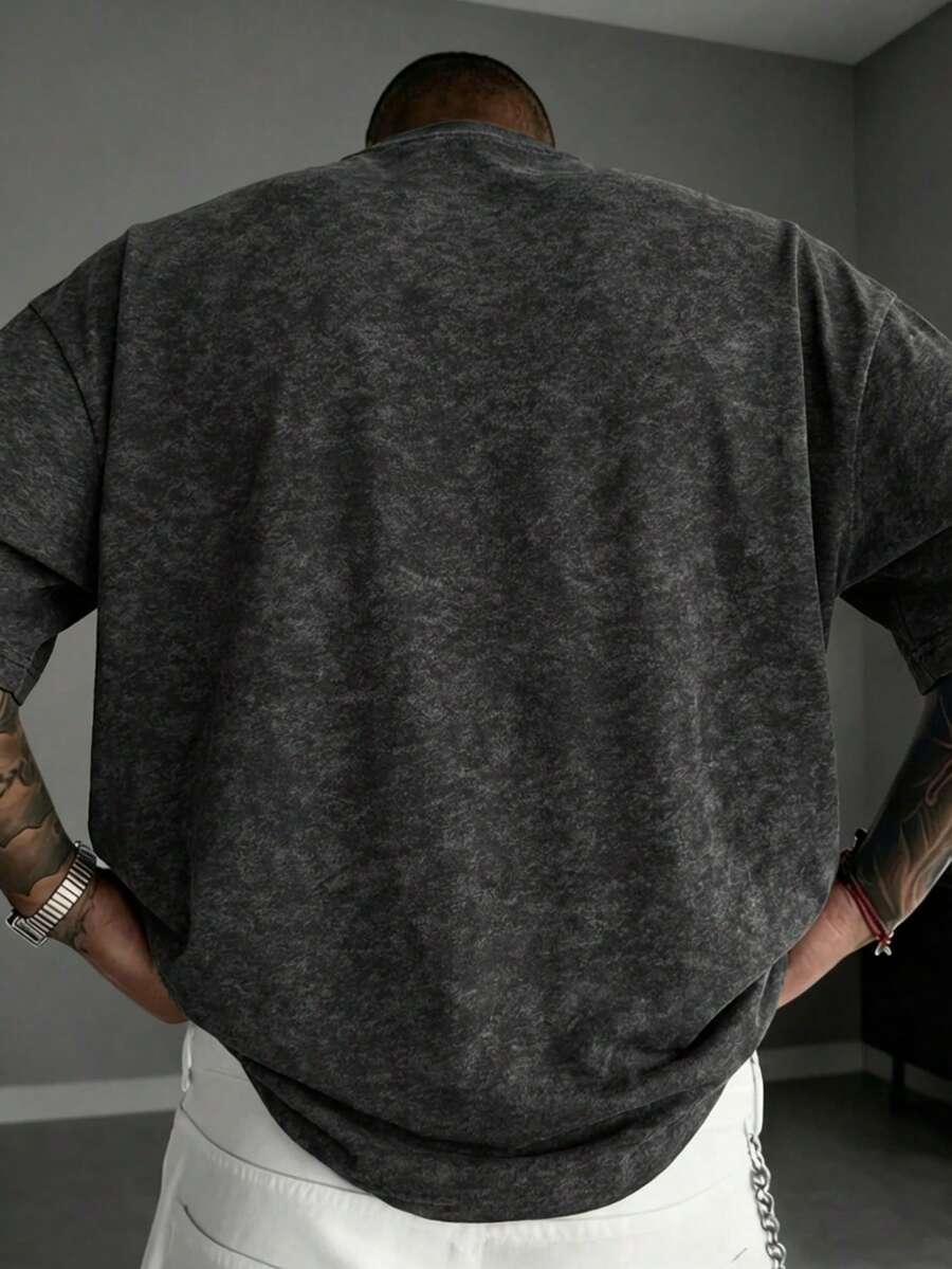 T-SHIRT MĘSKI  Z NAPISEM