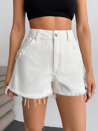 KRÓTKIE SPODENKI JEANS