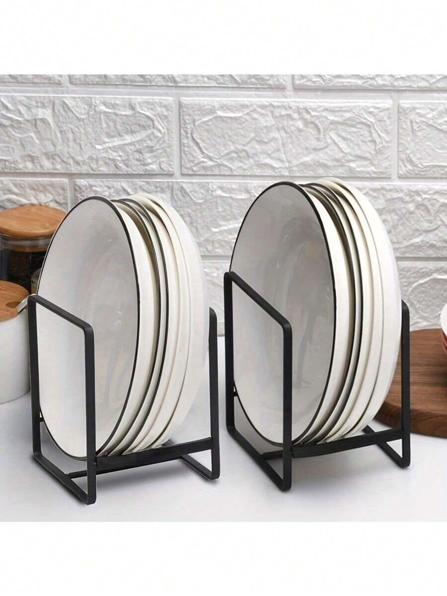metalowy czarny organizer 2-pack
