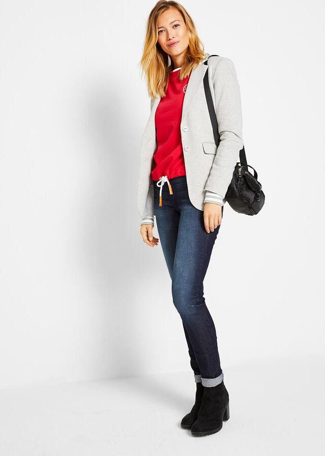 SPODNIE RURKI JEANS