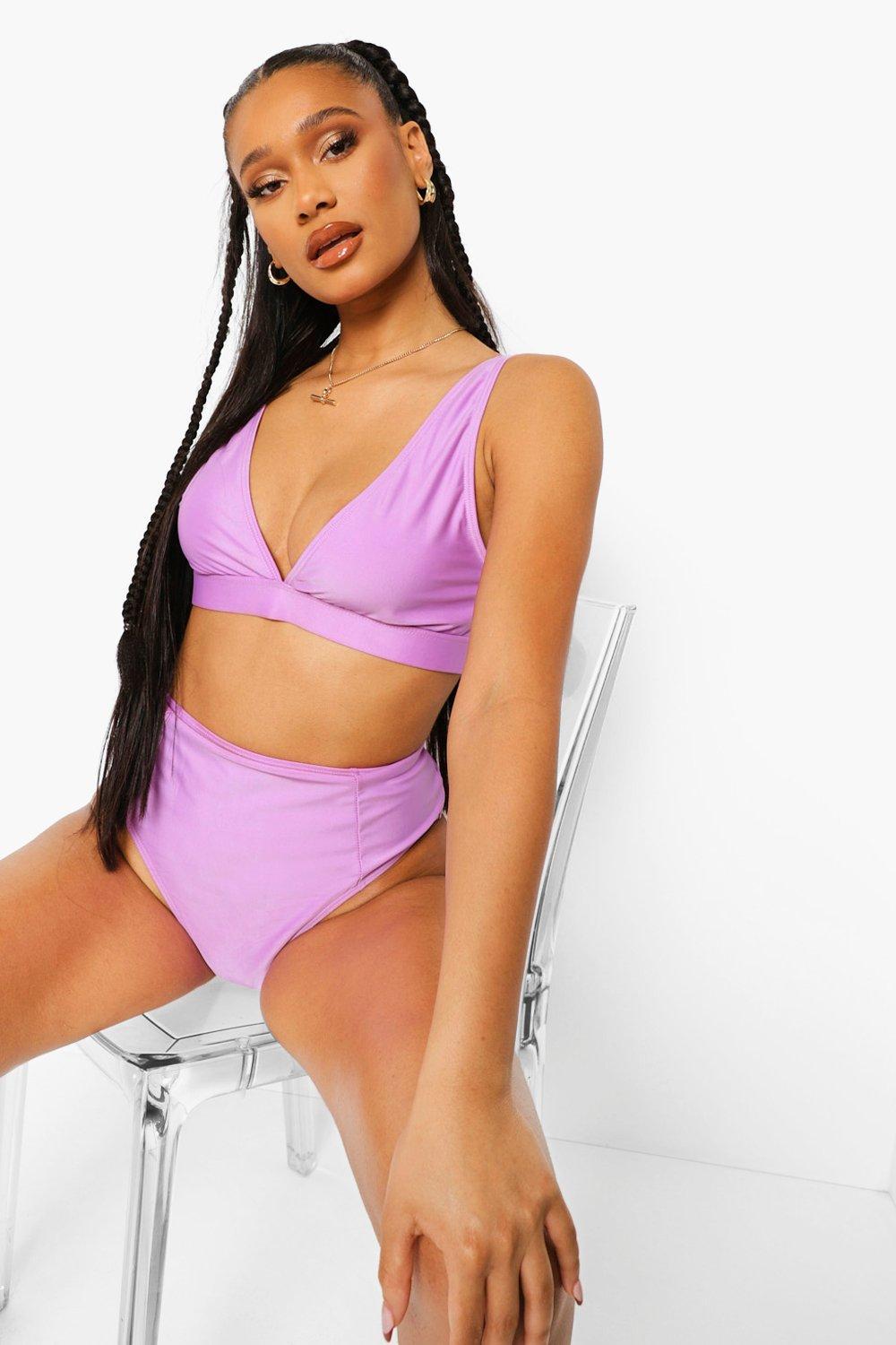 różowy dół od bikini