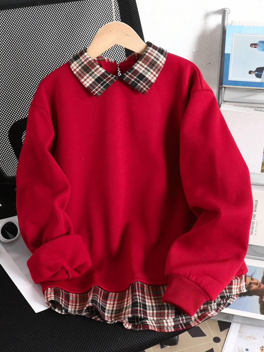 BLUZA DZIECIĘCA Z KOŁNIERZYKIEM