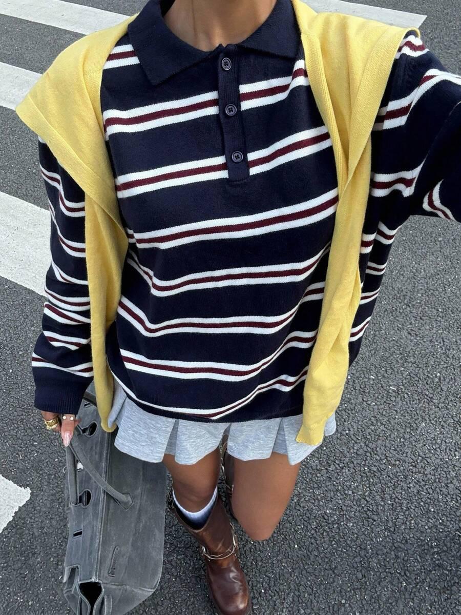 SWETER W PASKI