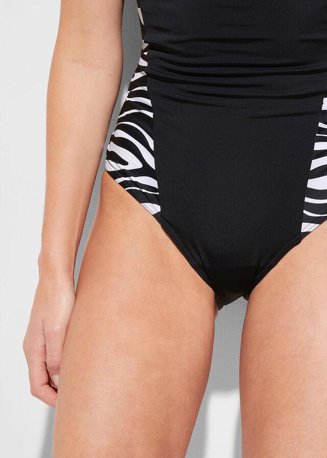 STRÓJ KĄPIELOWY ZEBRA PRINT
