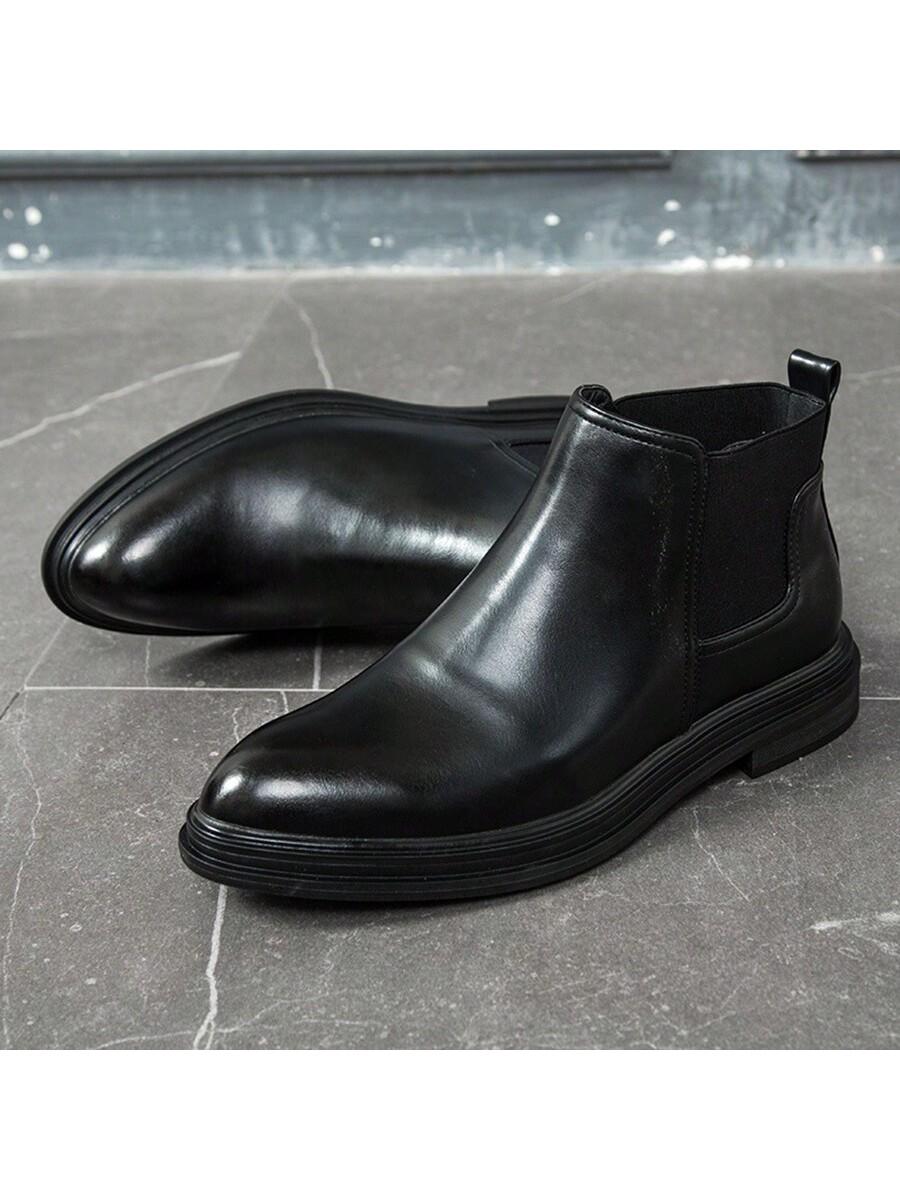CZARNE BUTY SZTYBLETY