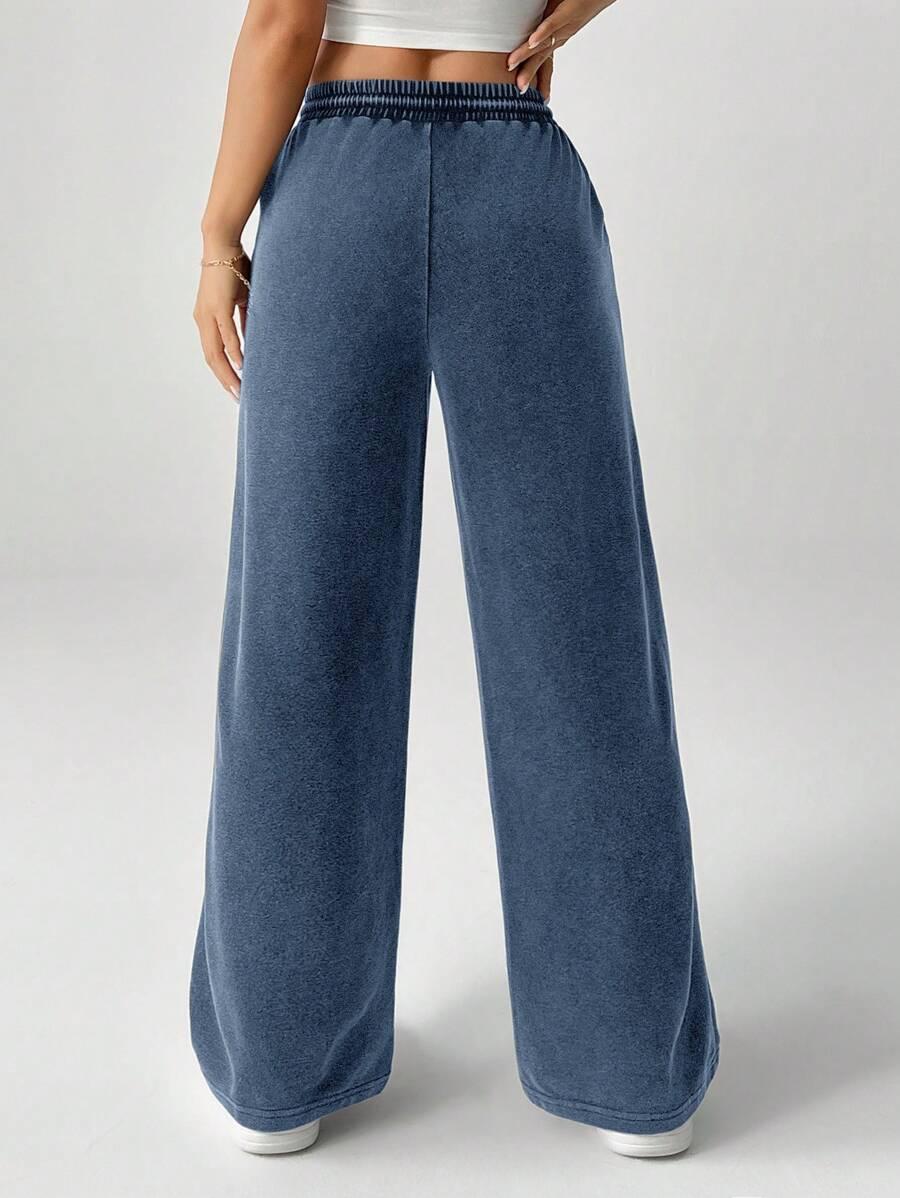 NIEBIESKIE SPODNIE CASUAL 