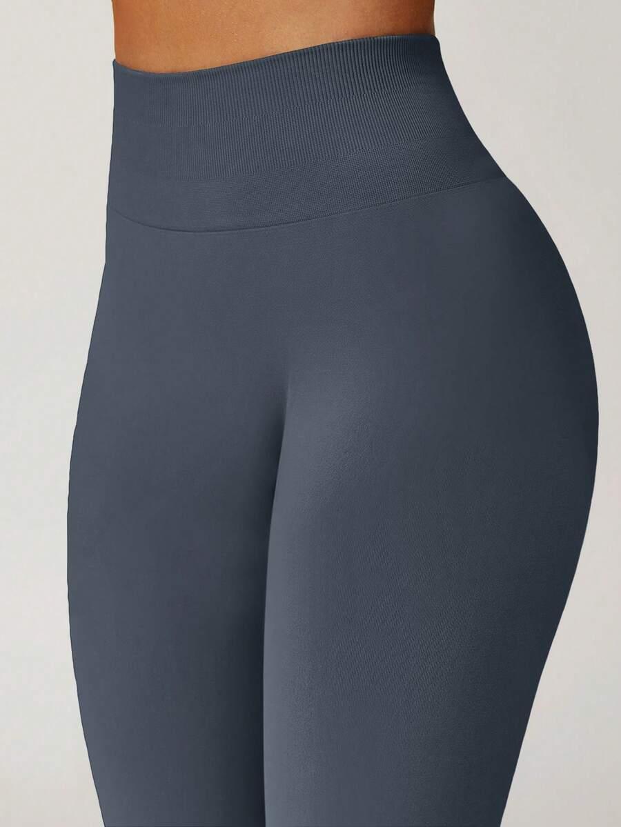 szare legginsy sportowe
