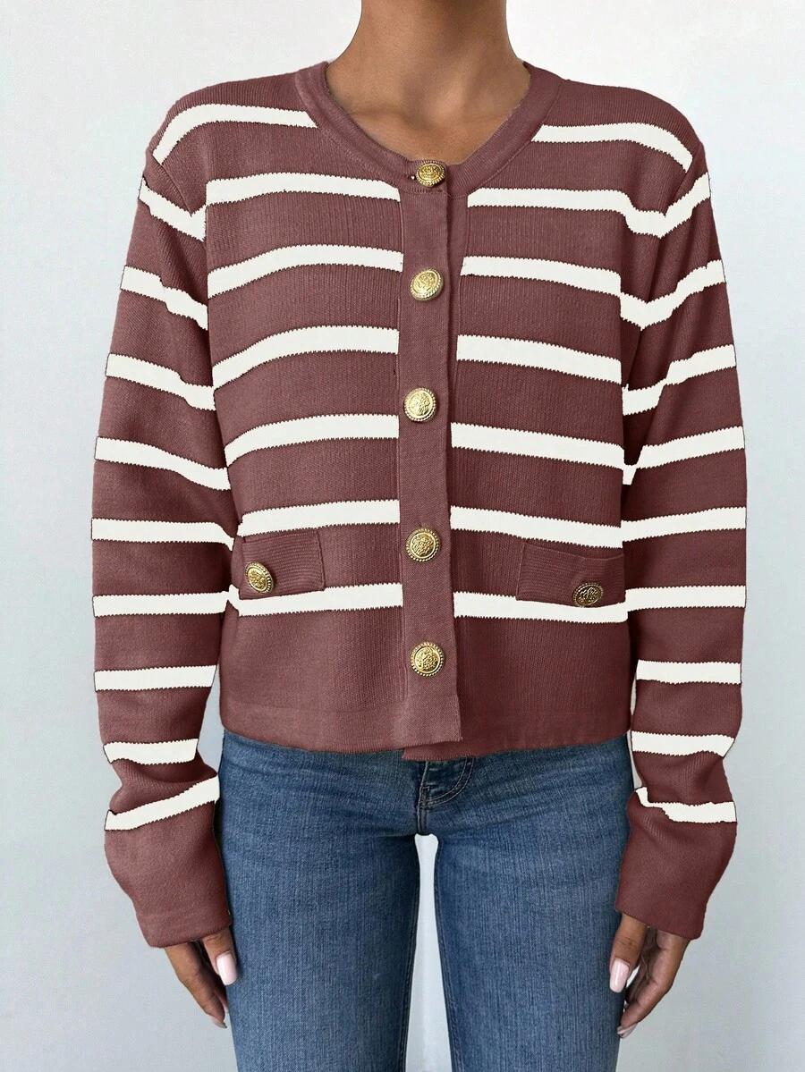 SWETER DAMSKI ROZPINANY W PASKI