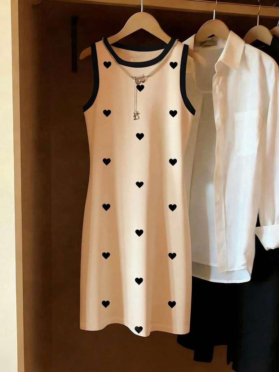 BEŻOWA MINI SUKIENKA