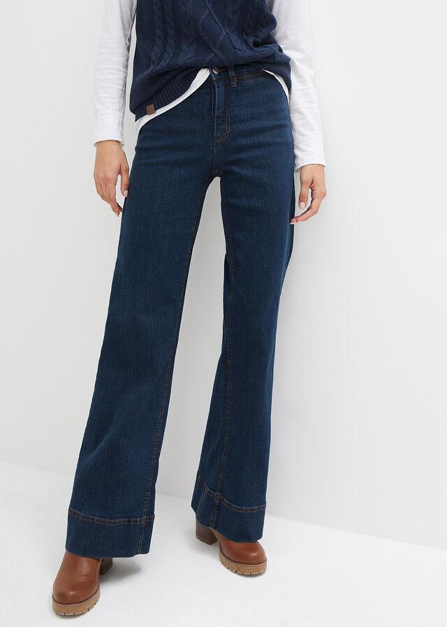 NIEBIESKIE SPODNIE JEANS