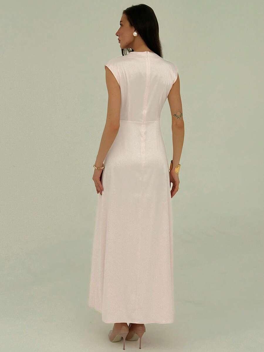 SUKIENKA SATYNOWA MAXI 