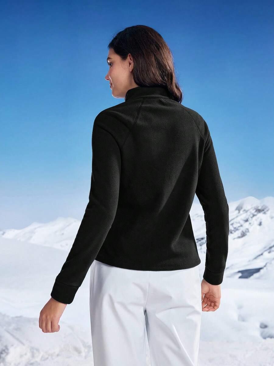 czarny sweter polar