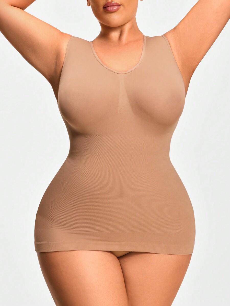 beżowy modelujący top