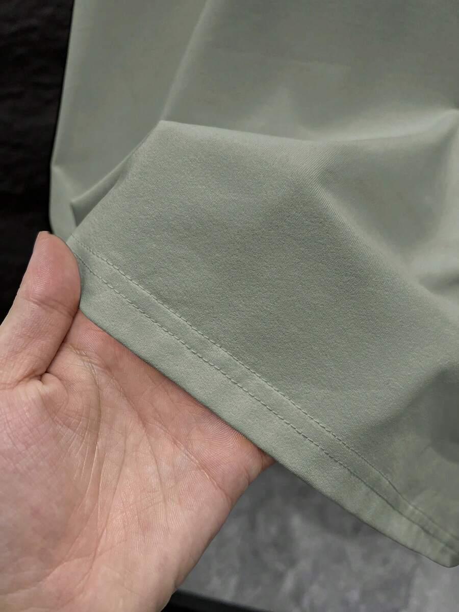 zielony t-shirt print