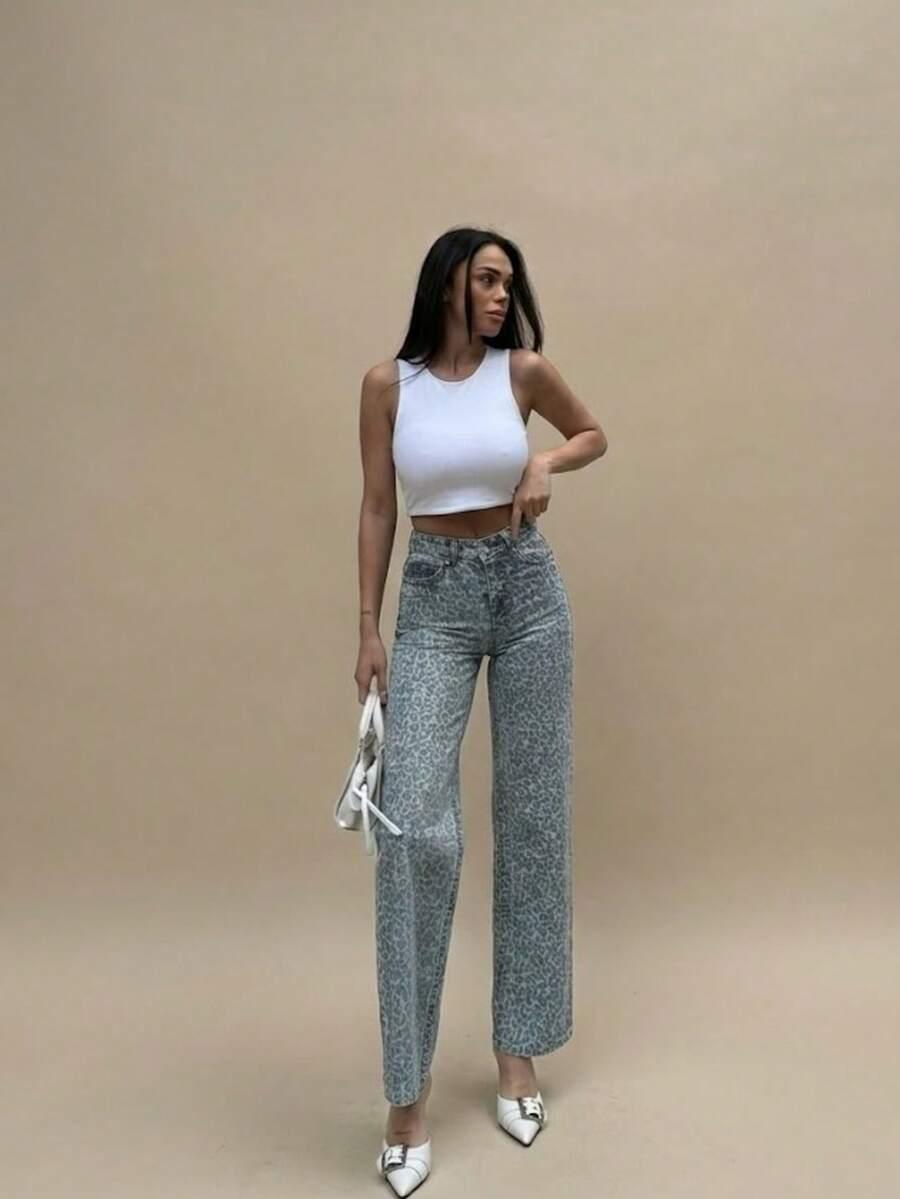SPODNIE ANIMAL PRINT 