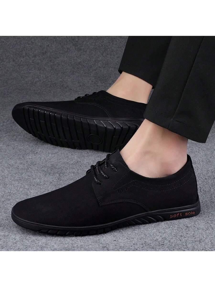 CZARNE BUTY WIĄZANIE 