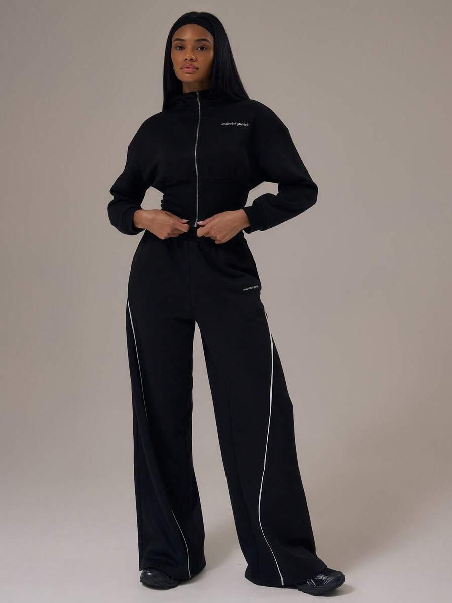 czarna bluza zamek
