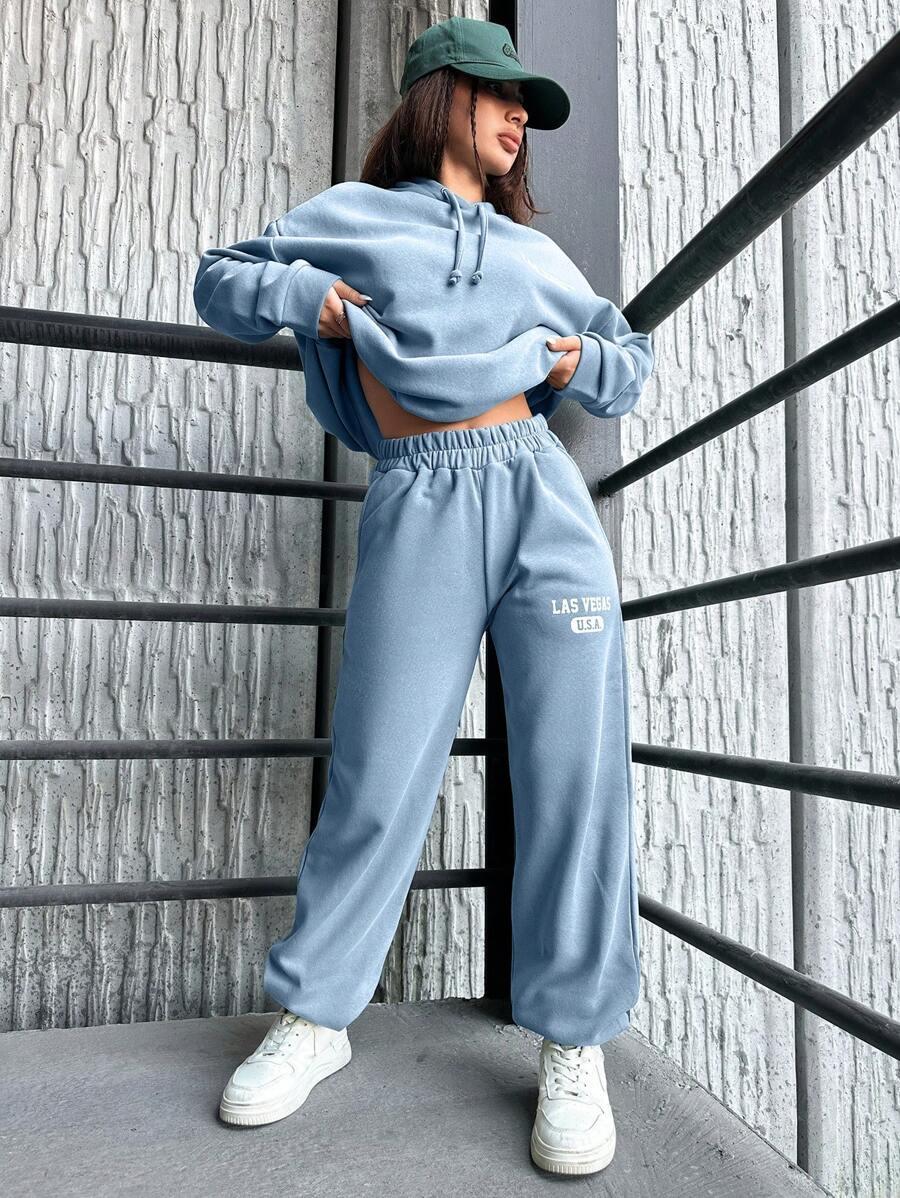BLUZA SPODNIE KOMPLET DRESOWY