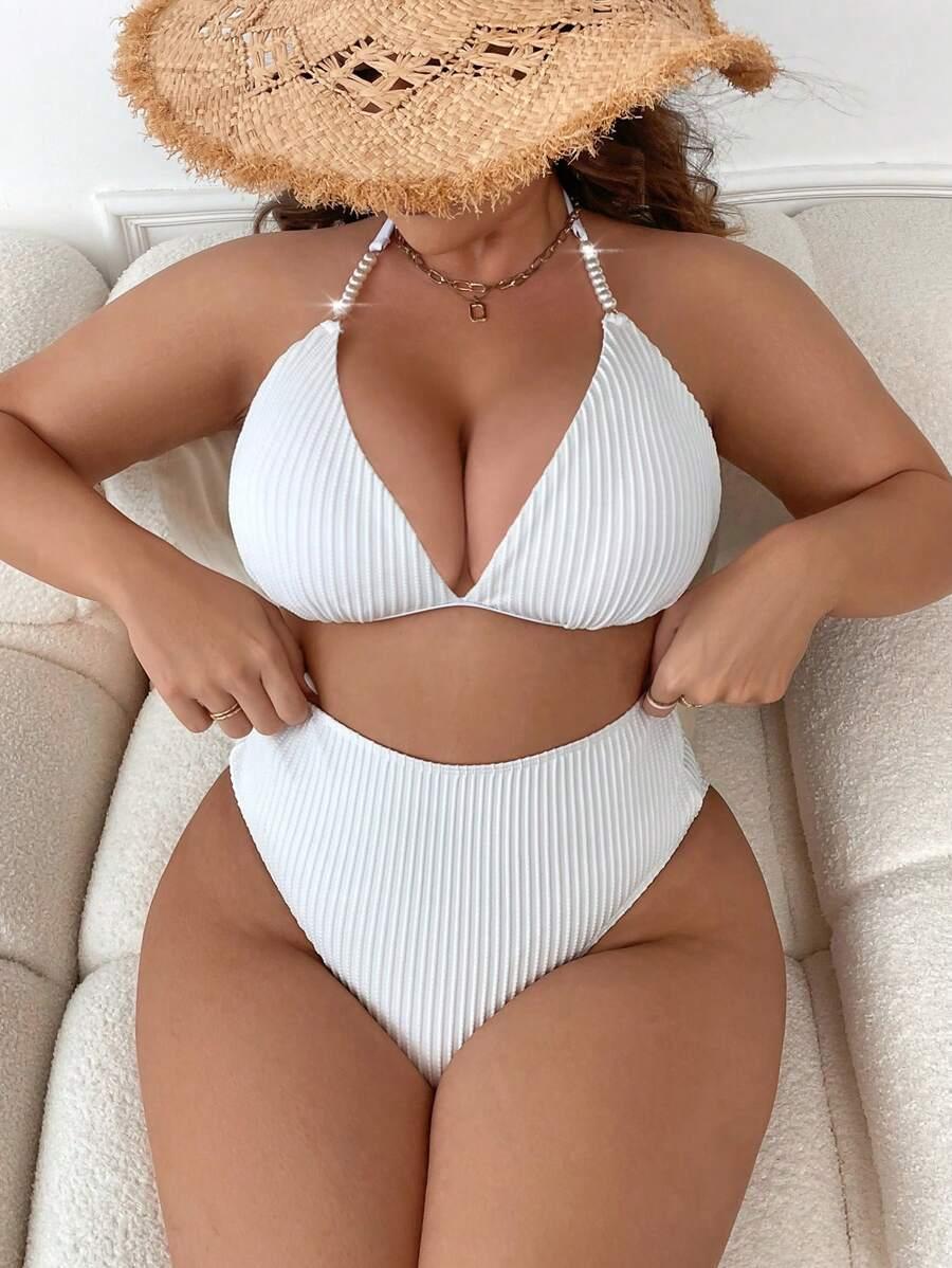 biała GÓRA OD BIKINI 