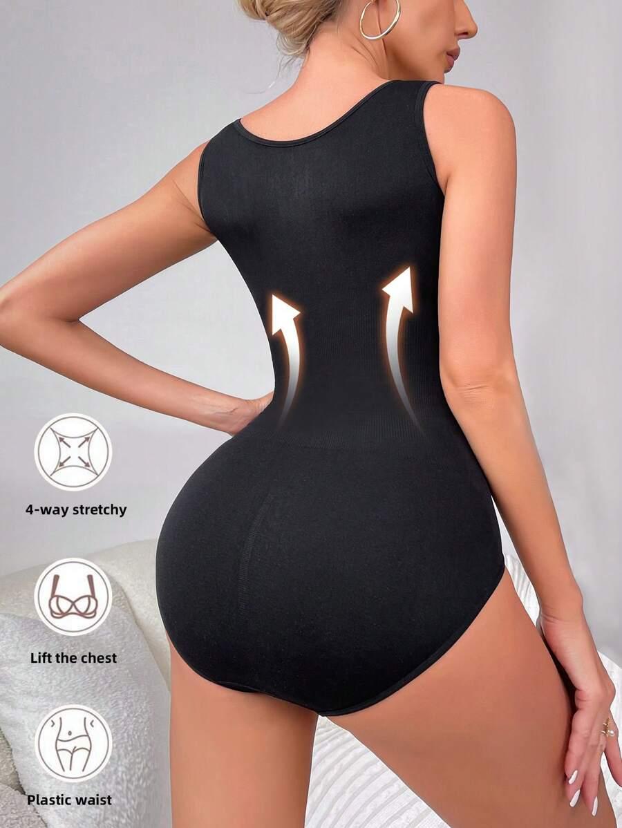CZARNE BODY WYSZCZUPLAJĄCE